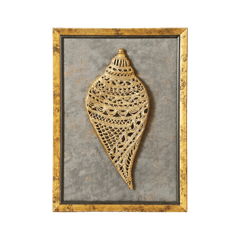 Aravali - Dokra - Wall Decor Shankh Design 3