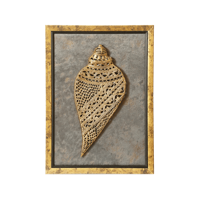 Aravali - Dokra - Wall Decor Shankh Design 2