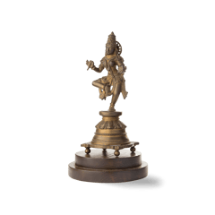 Aravali - Hand Carved Bronze Saraswati-2 Idol