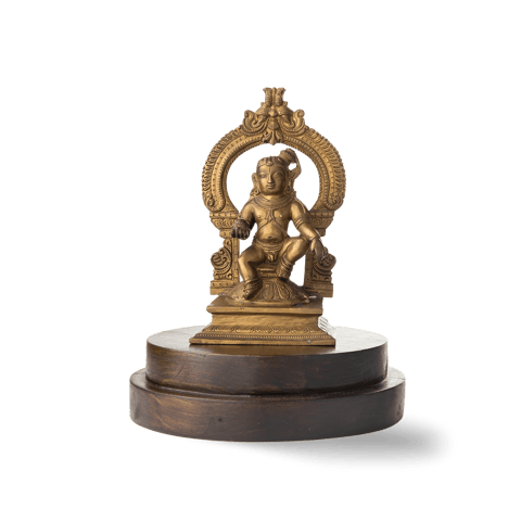 Aravali - Hand Carved Bronze Balgopal Idol