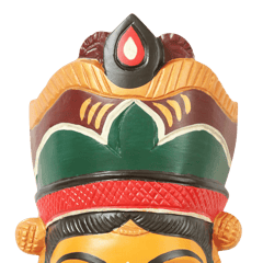 Aravali - Mukha Art Wooden Bride Face Wall Decor