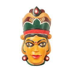 Aravali - Mukha Art Wooden Bride Face Wall Decor