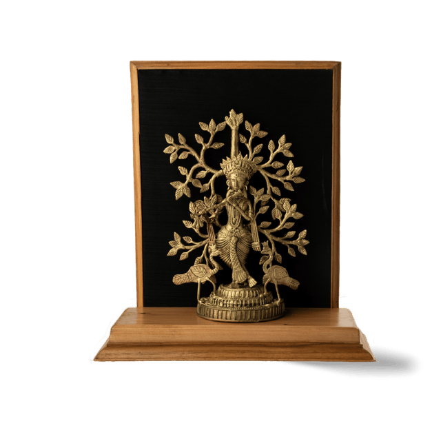 Aravali - Dokra Krishna Under Tree