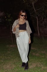 Kokikar - Ecoprinted Basic Shrug Shirt