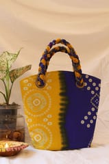 Draupadi -Lemon Aqua Melody Braided Bag