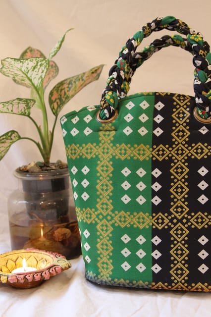 Draupadi -Enchanted Forest Braided Bag