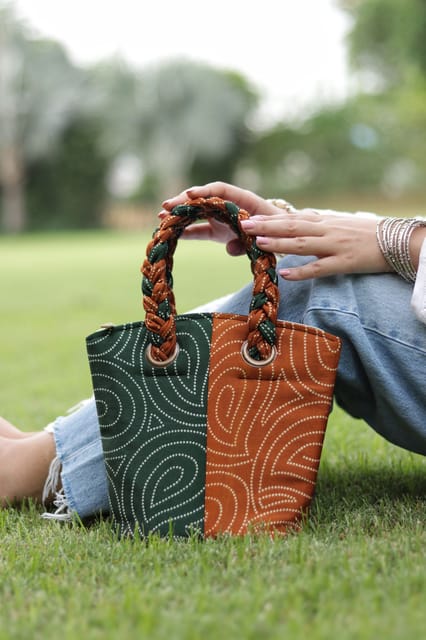 Draupadi -Moh Collection Dual Braided Bag