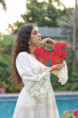 Draupadi -Candy Woodcraft Clutch