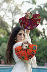 Draupadi -Candy Woodcraft Clutch