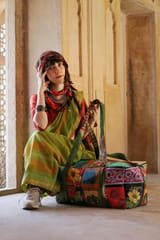 Draupadi - Patchwork Luggage Bag