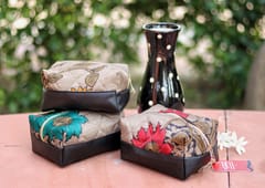 Draupadi - Black Eden Vanity Pouch