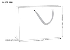 PaperMe - Modern Jali S/3 Large Gift Bag