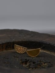 The Slow Studio - Half Moon Studs