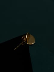 The Slow Studio - Disc Earrings - Gold