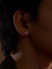The Slow Studio - Antenna Earrings - Silver