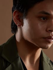 The Slow Studio - Antenna Earrings - Silver