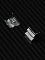 The Slow Studio - Rooftop Earrings - Silver