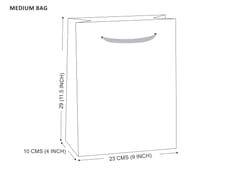 PaperMe - Chevron S/3 Medium Gift Bag