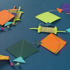 PaperMe - S/2 Paper Kite Dangler
