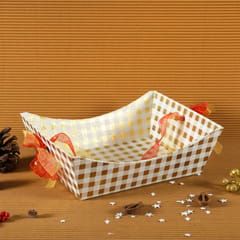 PaperMe - S/3 Shepherd Checks Gift Basket