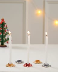 The Indian Rose - Misha- Set of 3 Candle Holders