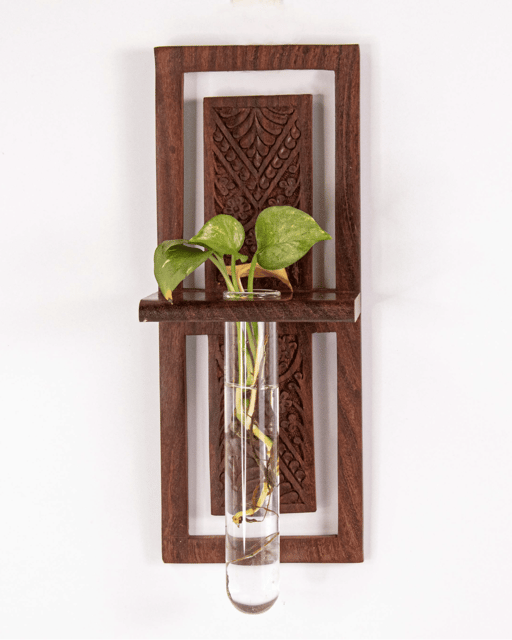 The Indian Rose - Bagan- Wall Mounted Test Tube Planter