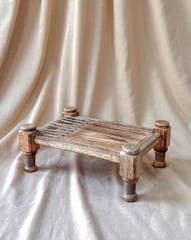 The Indian Rose - Miniature Khaat- Serving/ Display tray