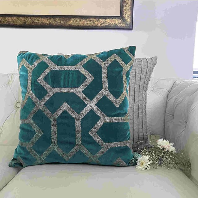 Onset Homes - Plush Grid Cushion Cover