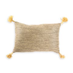 Onset Homes - Handwoven Metallic Cushion