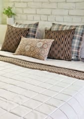 Onset Homes - Square Elegance Quilted Bedcover