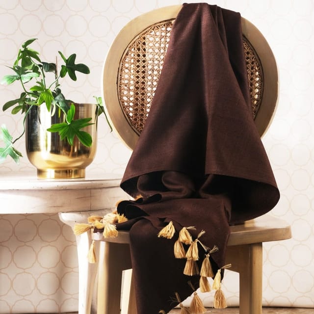 Onset Homes - Turf Brown Throw