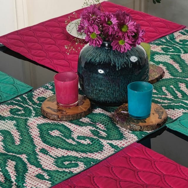 Onset Homes - Handwoven Ikat Harmony Runner