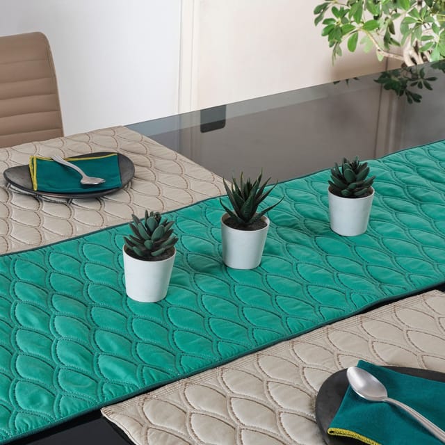 Onset Homes - Arcs Cotton Quilted Runner
