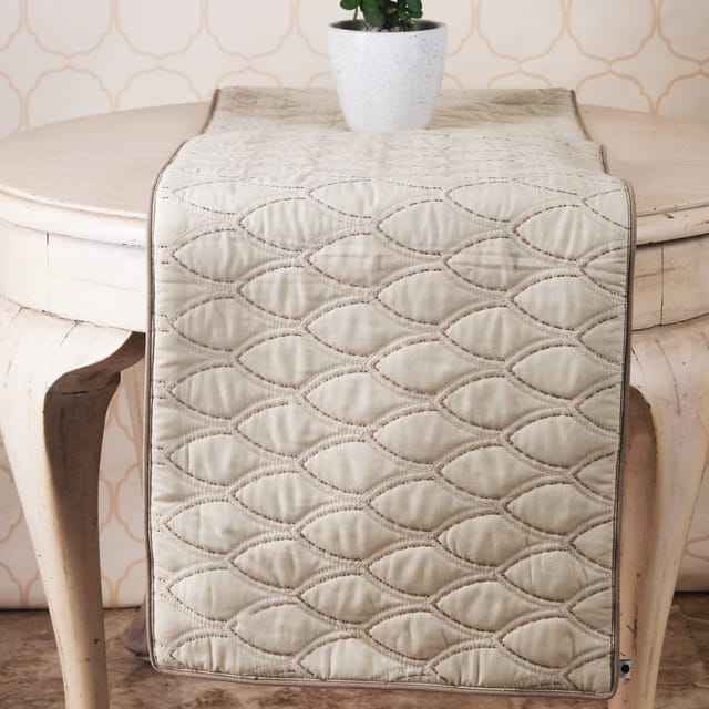 Onset Homes - Arcs Cotton Quilted Runner