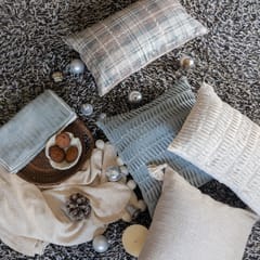 Onset Homes - Handwoven Metallic Checks