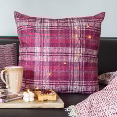 Onset Homes - Handwoven Metallic Checks