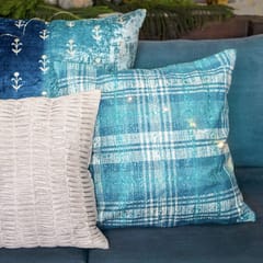 Onset Homes - Handwoven Metallic Checks