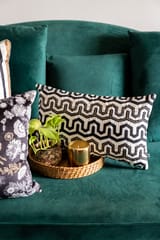 Onset Homes - Geometric Opulence Kantha Cushion