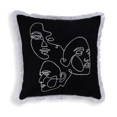 Onset Homes - Noir Expression Pillow