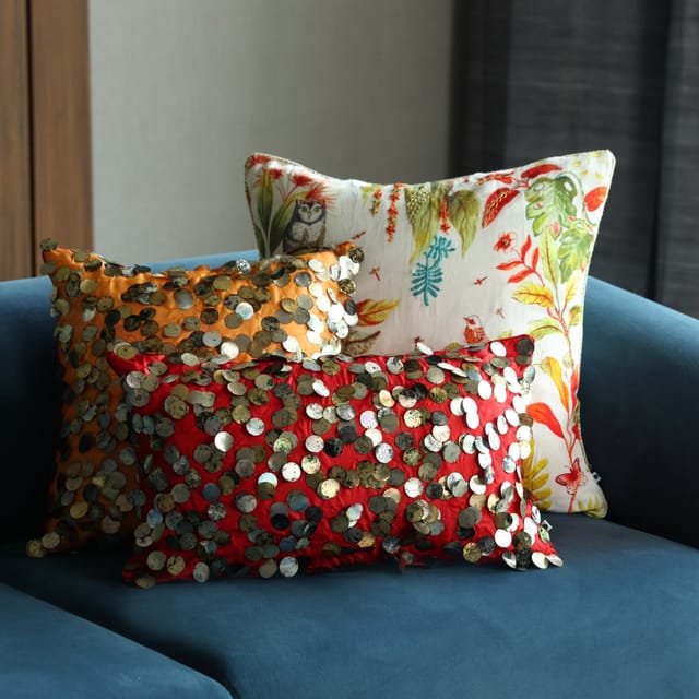 Onset Homes - Tara Hand Embroidered Cushion