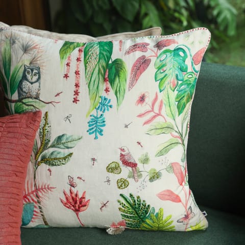 Onset Homes - Bagicha Hand embroidered Cushion