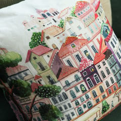 Onset Homes - Nagari Hand Embroidered Cushion