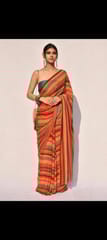 Dira By Dimple - Bohemian Soul (Georgette Mutlicolour thread and sequins Saree)