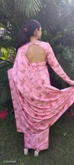 Dira By Dimple - Satin Fleur (Floral Printed Satin Silk Saree)
