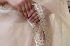 Dira By Dimple - Lustrous Royalty (Organza Saree with Lave border)