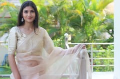 Dira By Dimple - Lustrous Royalty (Organza Saree with Lave border)