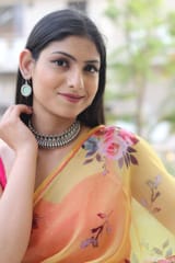 Dira By Dimple - Pastel Harmony (Printed Organza Saree)