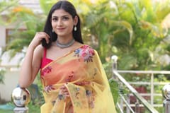 Dira By Dimple - Pastel Harmony (Printed Organza Saree)