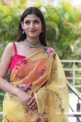 Dira By Dimple - Pastel Harmony (Printed Organza Saree)