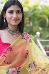 Dira By Dimple - Pastel Harmony (Printed Organza Saree)